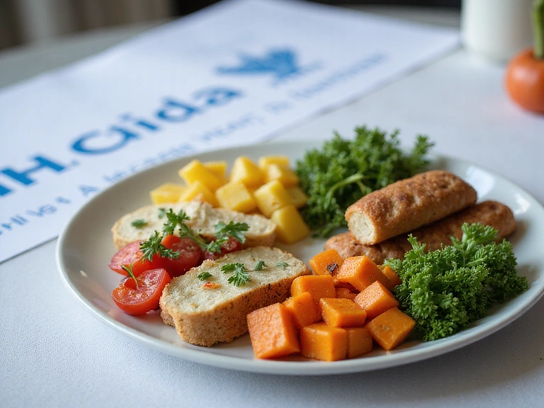 Plato balanceado para necesidades dietéticas específicas